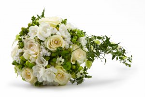 Svatební kytice převislé