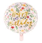 Foil balloon HAPPY BIRTHDAY